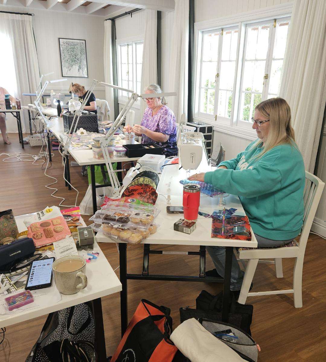 Quilting retreat at Maiala Park Lodge - Function Room